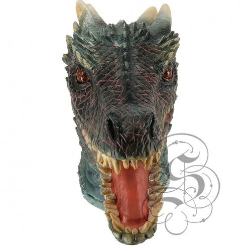 Latex Dragon Overhead Party Mask